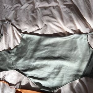 Newly Used Silk Crop Tops